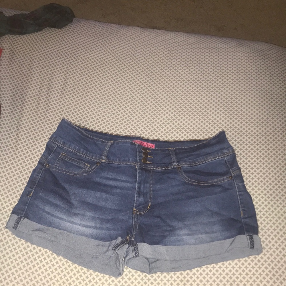 High waist  jean shorts